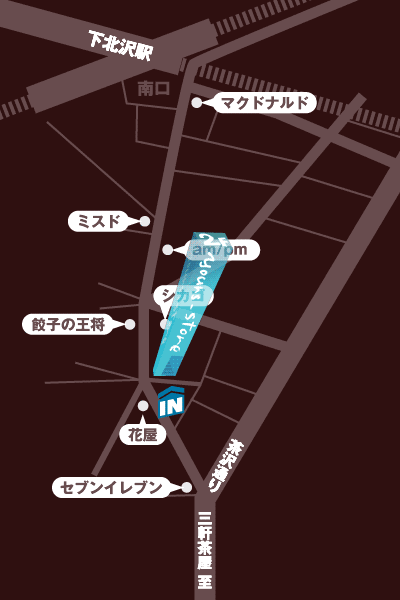 三軒茶屋MAP